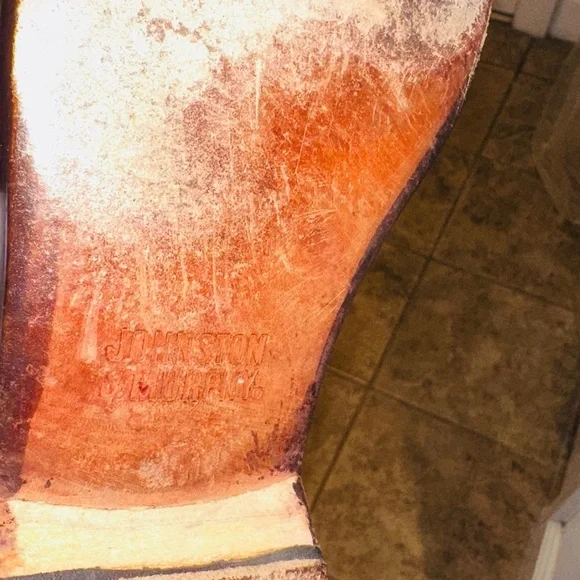 Men's Leather Loafers - Burgundy - Picture 14 of 15